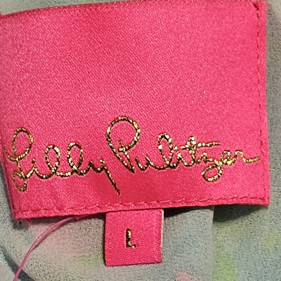 NWT Lilly Pulitzer Shannon Short Sleeve Dress Size L - Picture 6 of 7